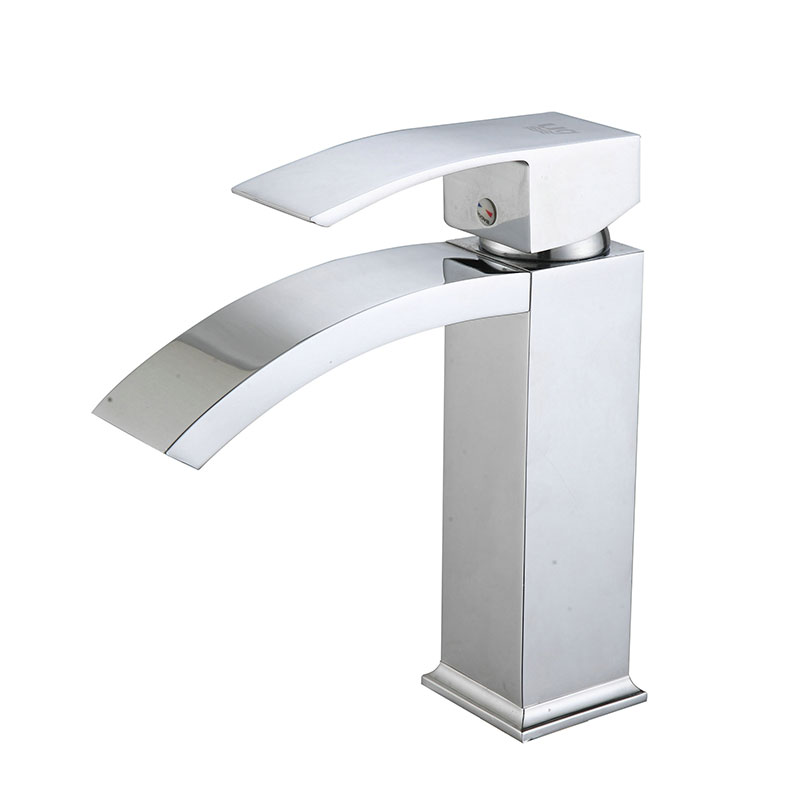 Arc-Shaped Waterfall Faucet